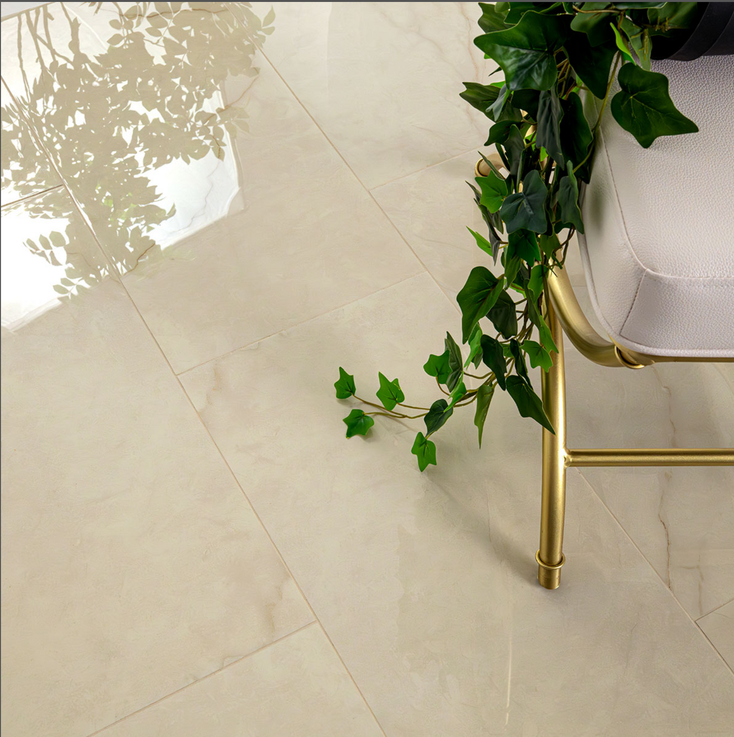Tuile en Porcelaine BRIGHTON CREMA Collection 3 Tailles 1 Couleur 2 Finitions