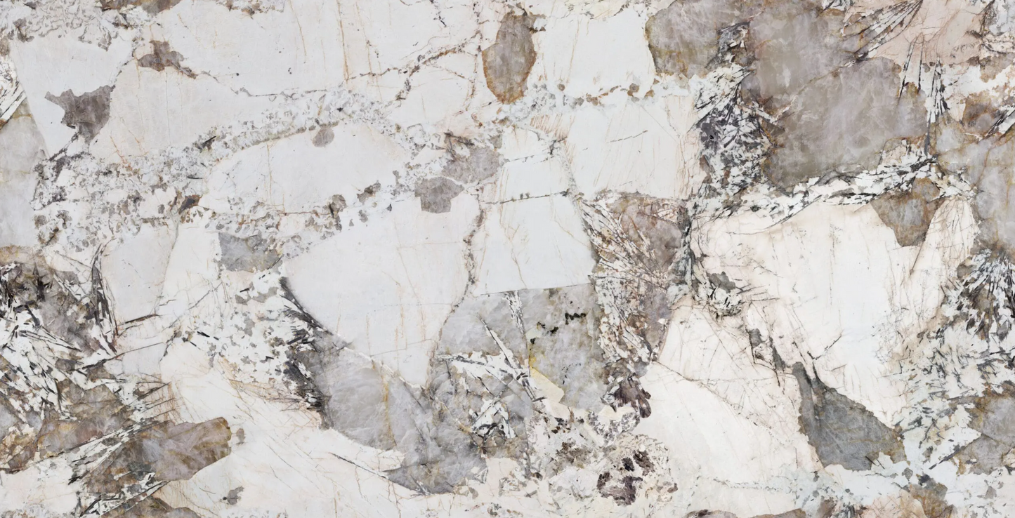 Comptoir en quartz Prime Stone 2cm - 3cm Genesis Pandora 63,5 x 127 po
