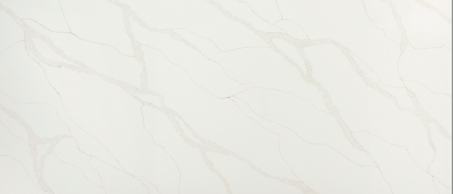 Comptoir en quartz 2 cm - 3 cm Calacatta Elysio MSI