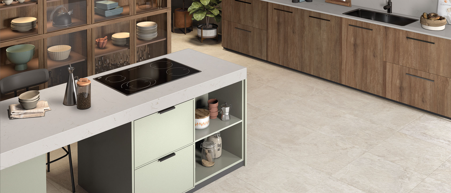 Countertop Quartz 2cm - 3cm Carrara Trigato MSI
