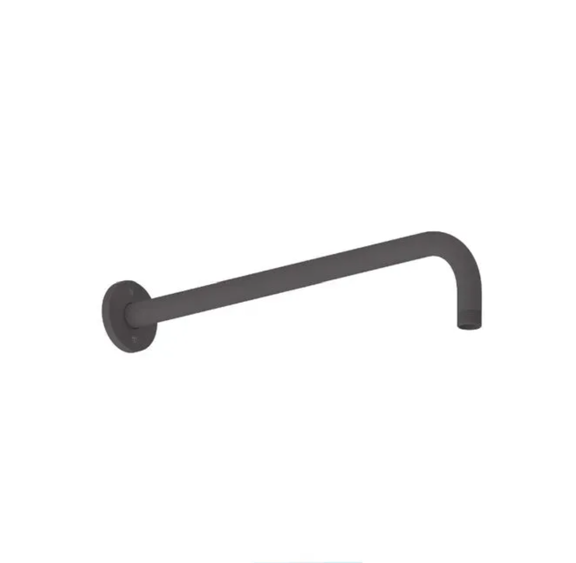 Bras de douche mural 40cm [16"] Noir mat