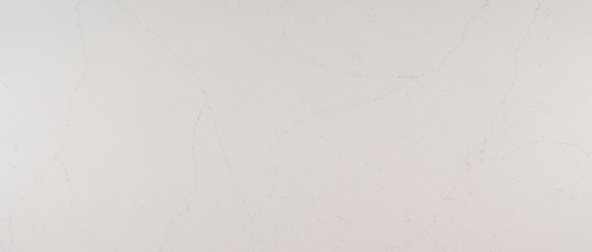 comptoir en quartz 2 cm - 3 cm Alabaster White 127x64 MSI