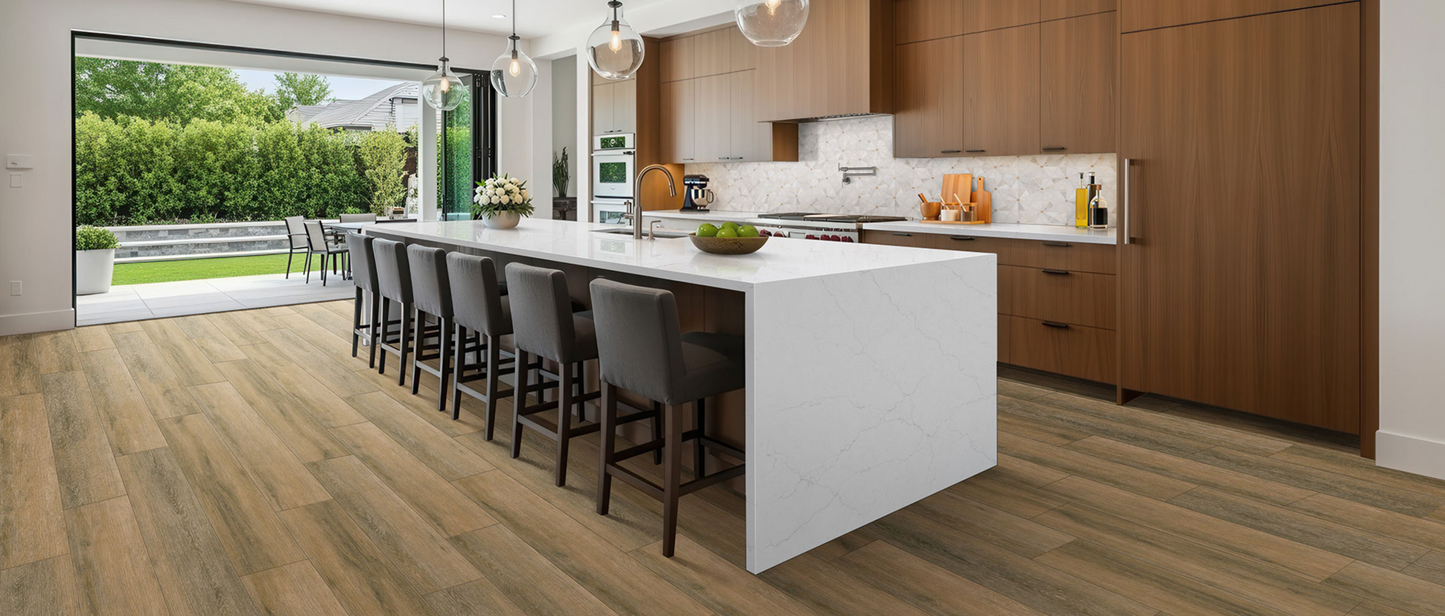 Countertop Quartz 2cm-3cm Calacatta Miraggio Duo 126x63 MSI