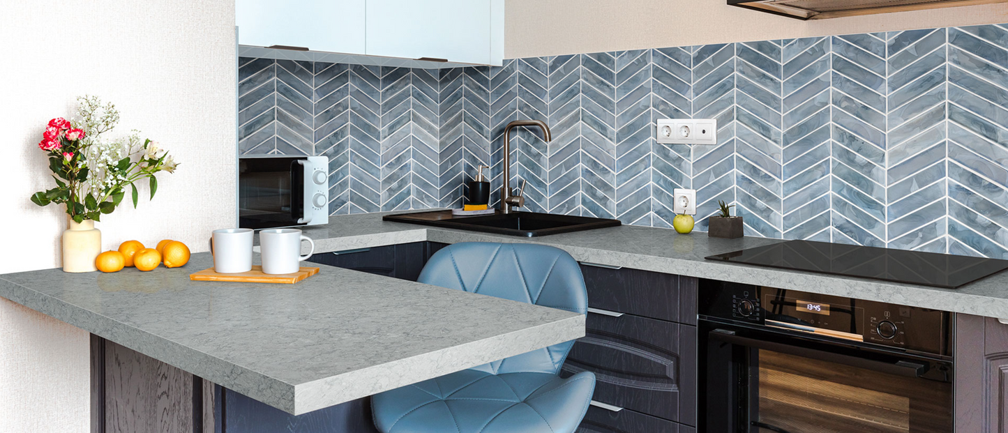 comptoir en quartz 2 cm - 3 cm Galant Gray MSI