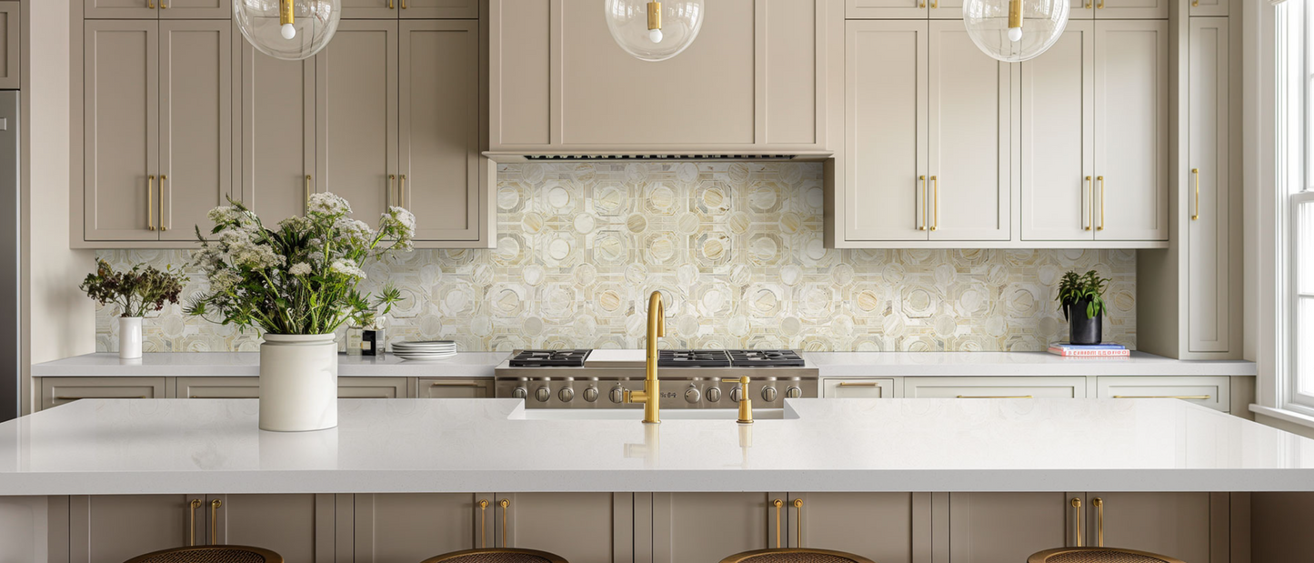 Countertop Quartz 2cm - 3cm Frost White 139x80 MSI