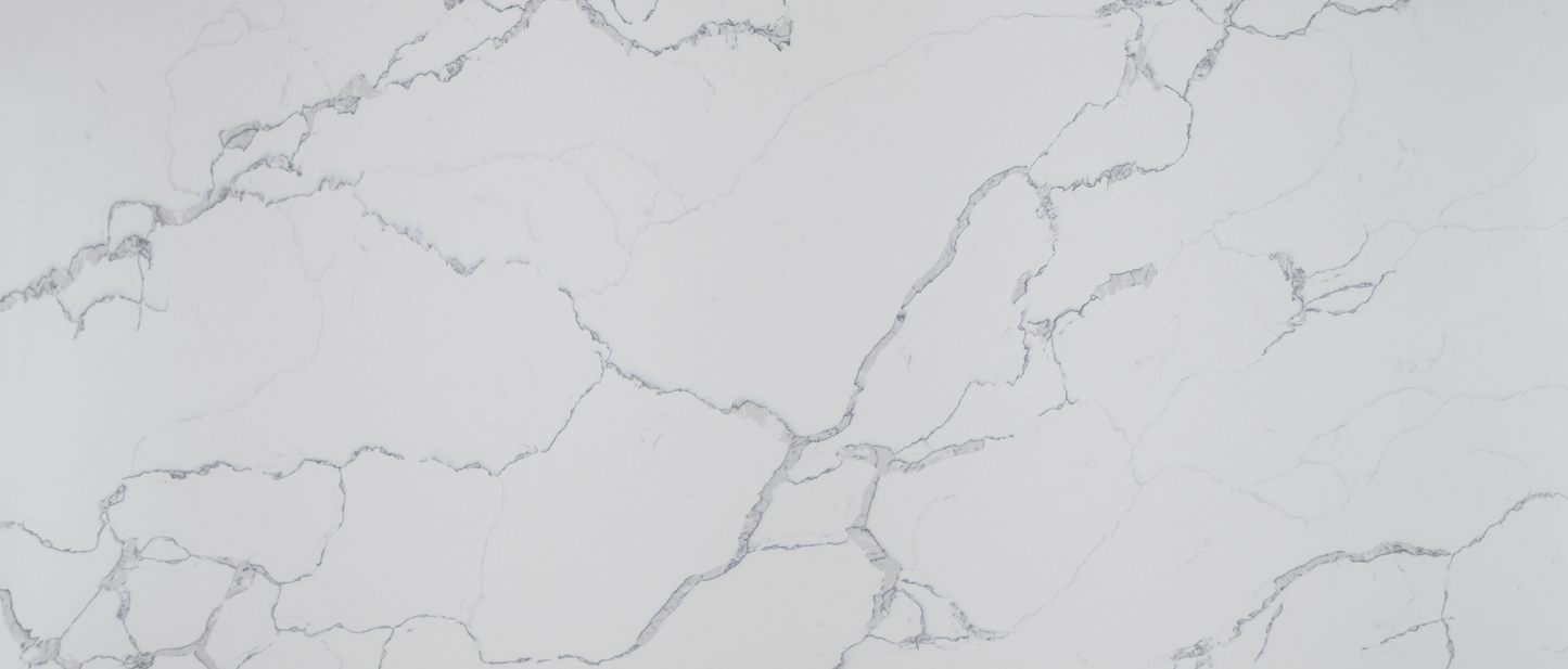 Countertop Quartz 2cm - 3cm Statuary Classique 127x64 MSI