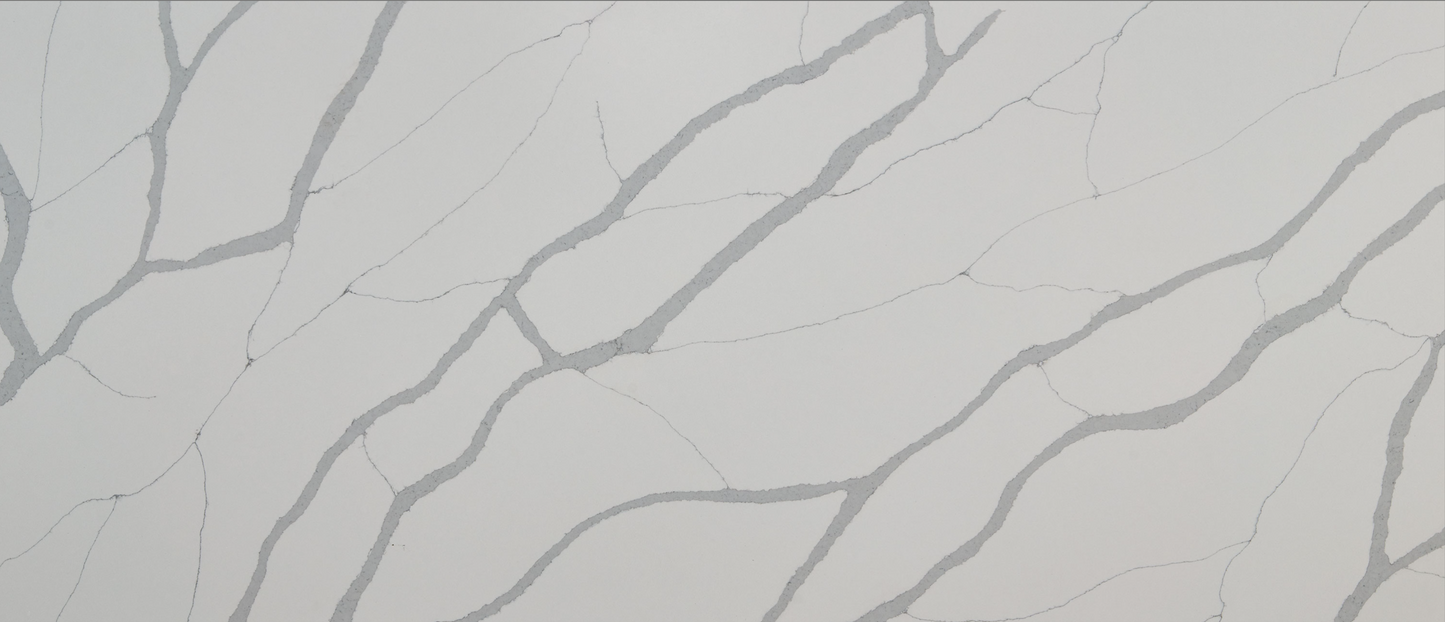 Comptoir en Quartz 2cm - 3 cm Calacatta Sierra 128x65 MSI