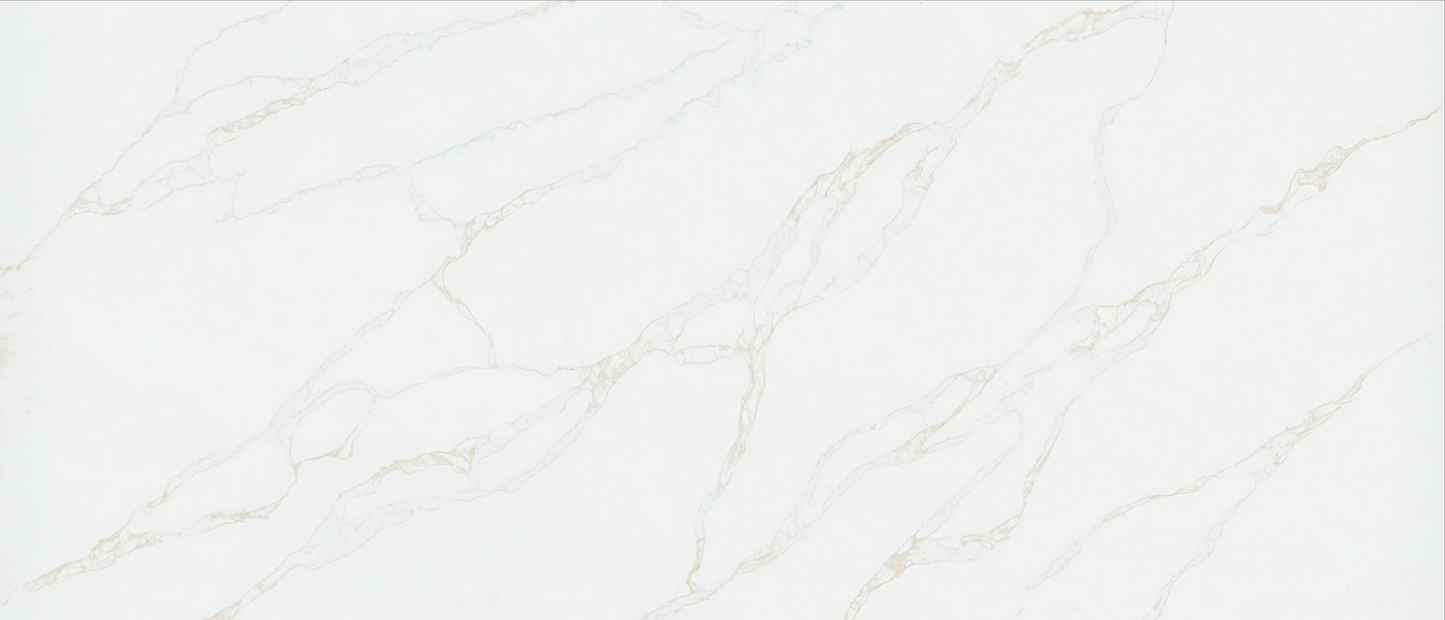 Comptoir en Quartz 2cm - 3 cm Calacatta Rivessa 139x80 MSI