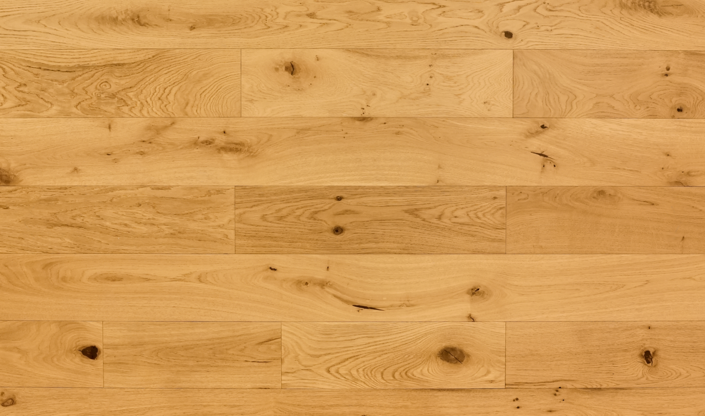 Plancher en bois d'ingénierie Chêne Blanc Européen Sunshine Collection Miami - Caractère