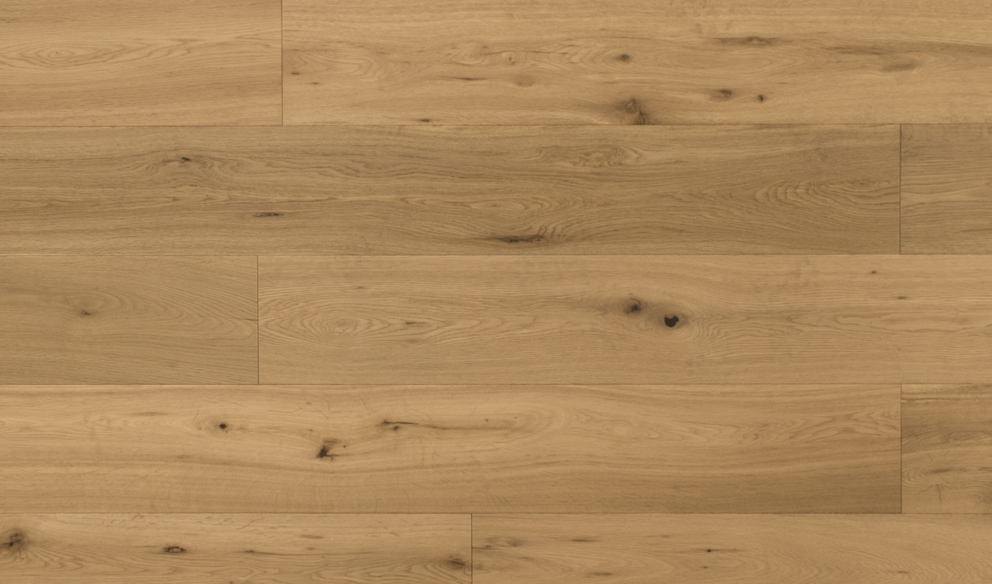 Plancher en bois d'ingénierie Chêne Blanc Européen Enterprise Collection - Nordic Sand Caractère