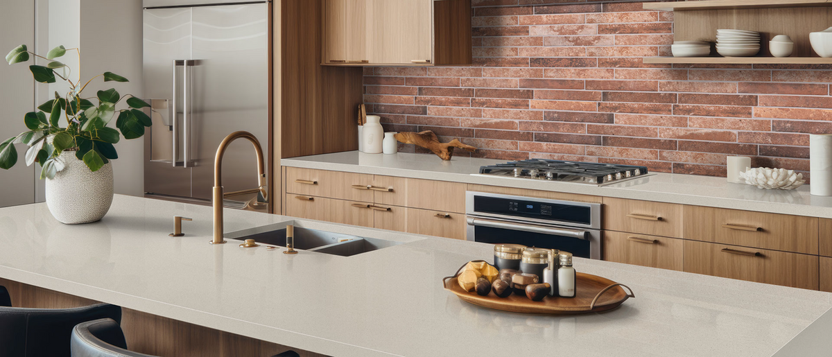 Countertop Quartz 2cm - 3 cm Aruca White 136x75 MSI