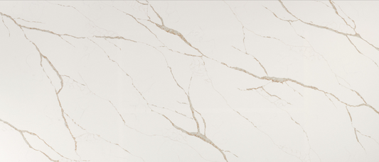 Countertop Quartz 2cm - 3cm Calacatta Laza Oro 64x127 MSI