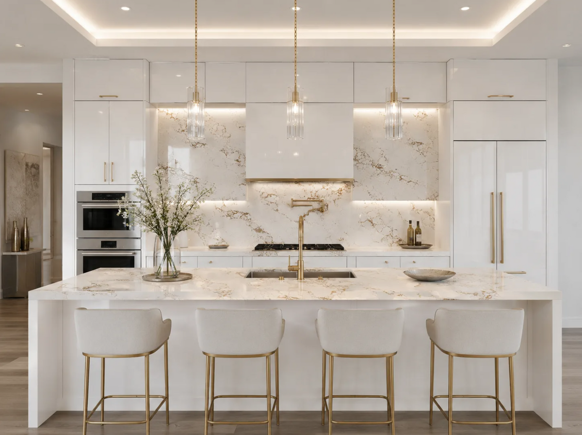 Countertop Quartz 2cm - Double 2cm, 6509, 126 x 63
