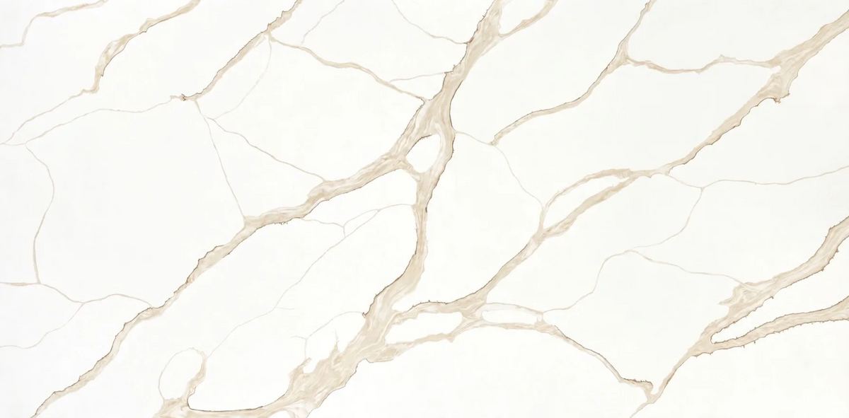 Countertop Quartz 2cm - Double 2cm, 9942, 126 x 63