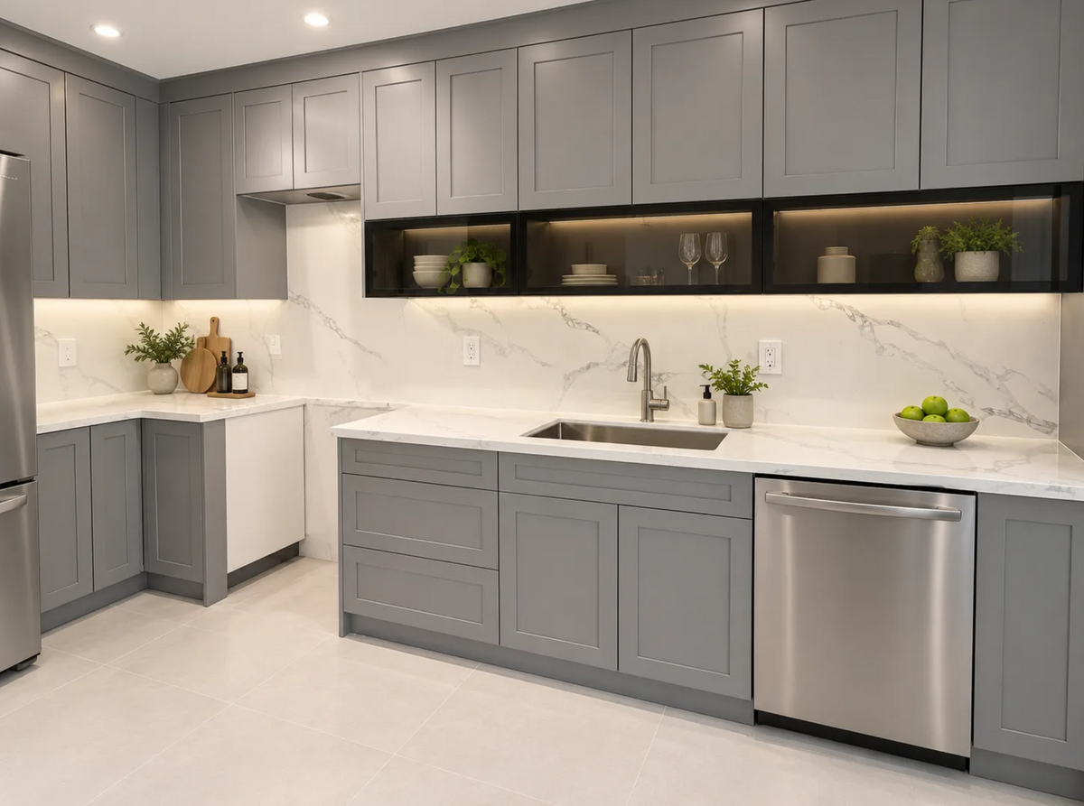 Countertop Quartz 2cm - Double 2cm, 4132, 126 x 63