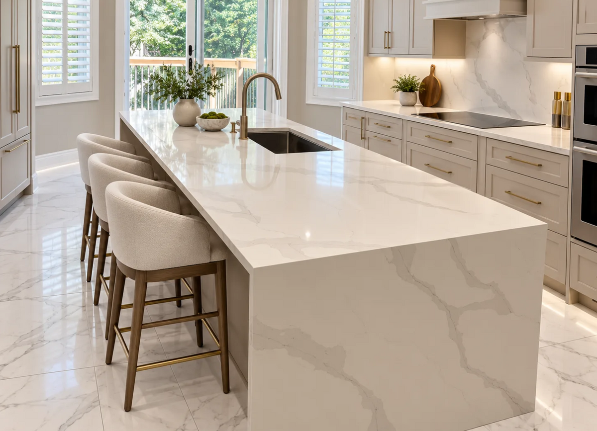Countertop Quartz 2cm - Double 2cm, 9911 , 126 x 63