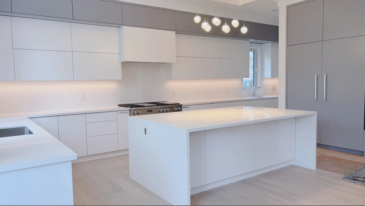 Comptoir en quartz 2cm Double 2cm 4211, 126 x 63