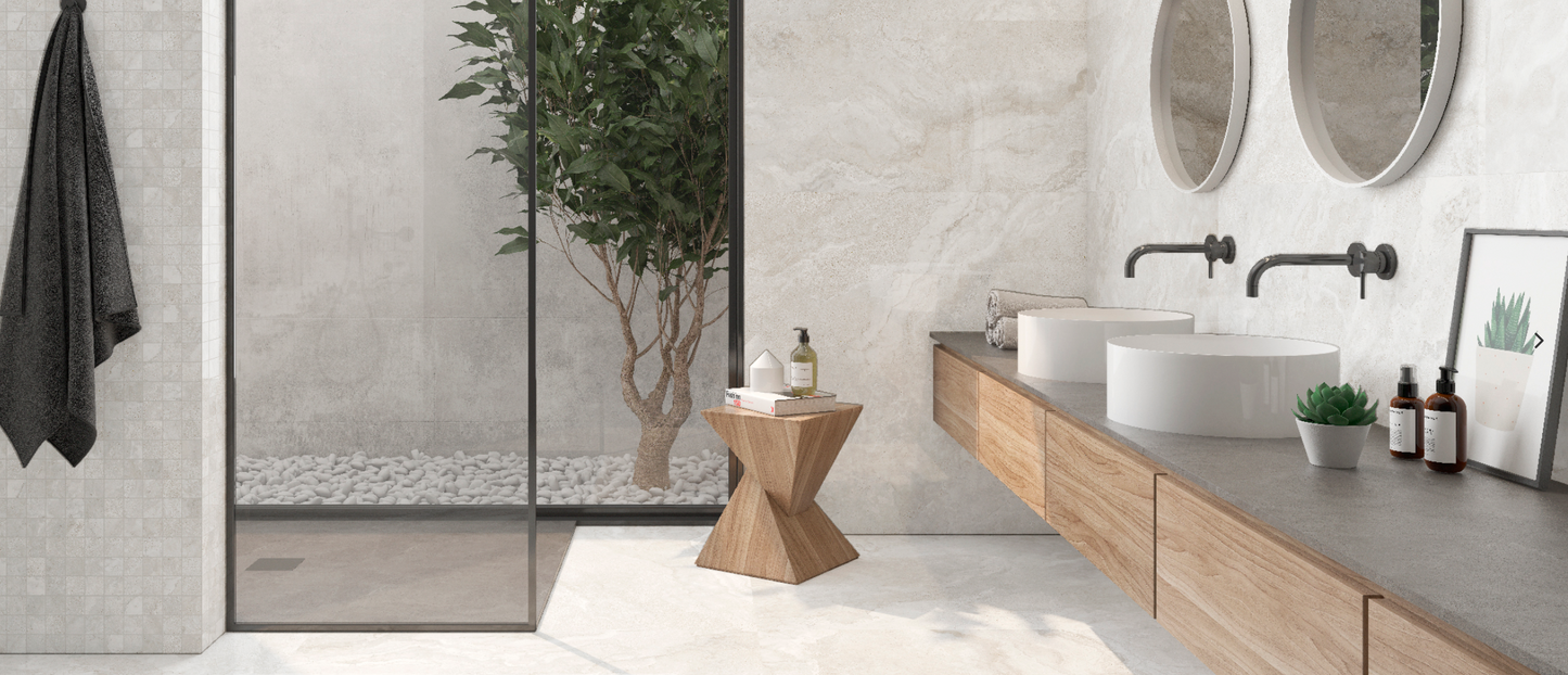 Porcelain Ceramic Tile - PRIS. LAB. SENA Collection available in 2 sizes, 1 color and 1 finish.