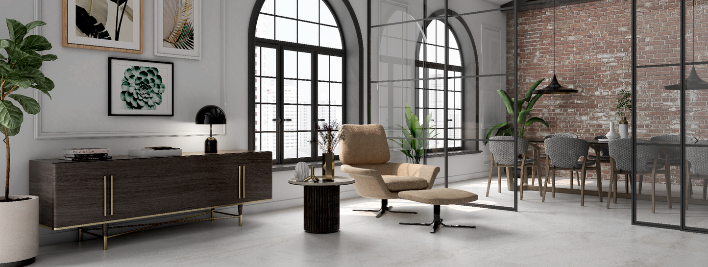 Porcelain Ceramic Tile - PRIS. LAB. IRON Collection available in 1 size, 1 color and 1 finish.