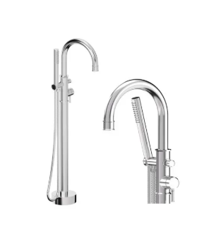 Freestanding tub ﬁller, Alyss 2 Colors