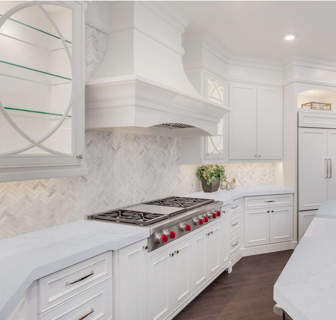 Countertop Quartz Bianco Luna 2cm - 3cm Z1904