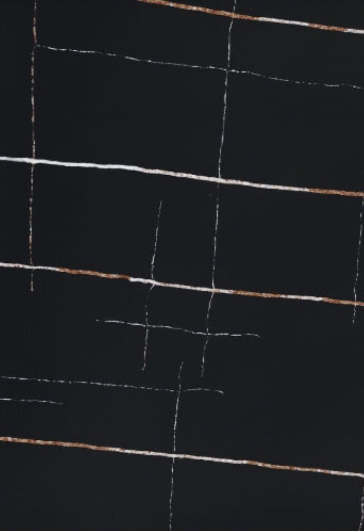 comptoir quartz Nero Marquina Gold 2cm - 3cm Z2237