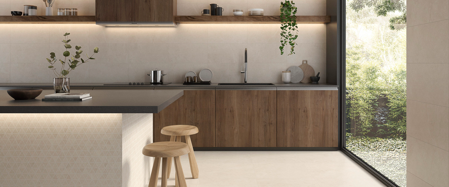 Porcelain Ceramic Tile - Pris. Gv Lab Sense Collection available in  2 sizes, 3 colors and 1 finish.