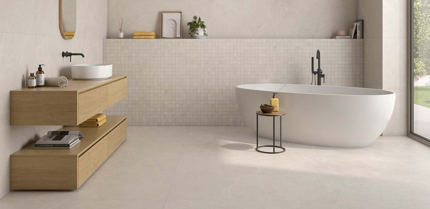Porcelain Ceramic Tile - Pris. Gv Lab Sense Collection available in  2 sizes, 3 colors and 1 finish.