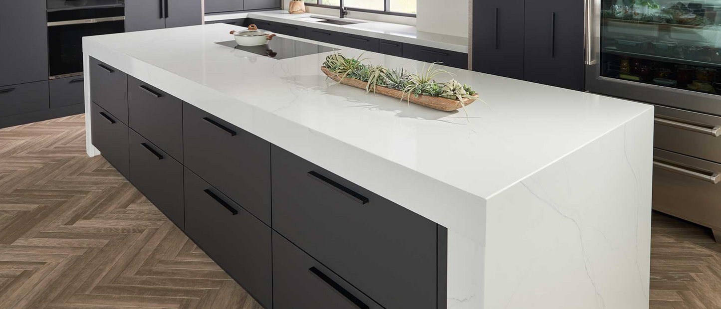 Countertop Quartz 2cm Calacatta Trevi MSI