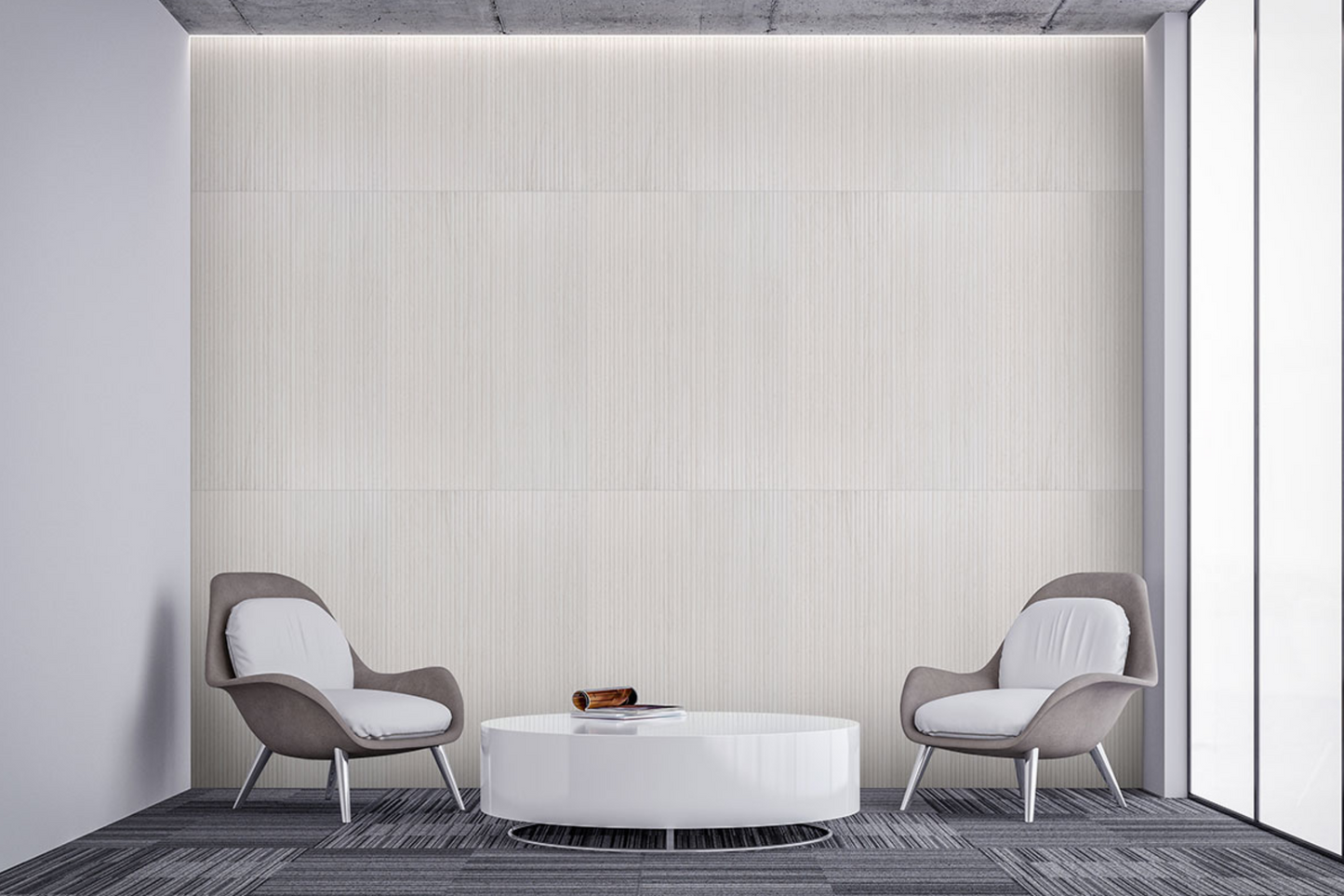 Tuile en Porcelaine Urbanslat Blanc Collection 1 Taille 7 Couleurs 1 Finition