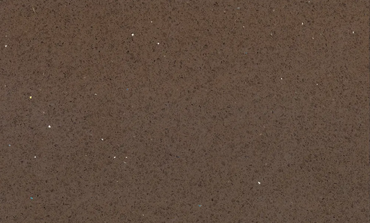 Comptoir en quartz 3cm TCE 2025 Crystal Brown 63x126 po