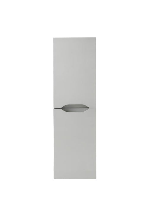 Meuble latéral 55 pouces Gris 2 portes