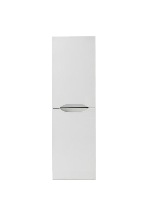 Meuble latéral 55 pouces Blanc 2 portes