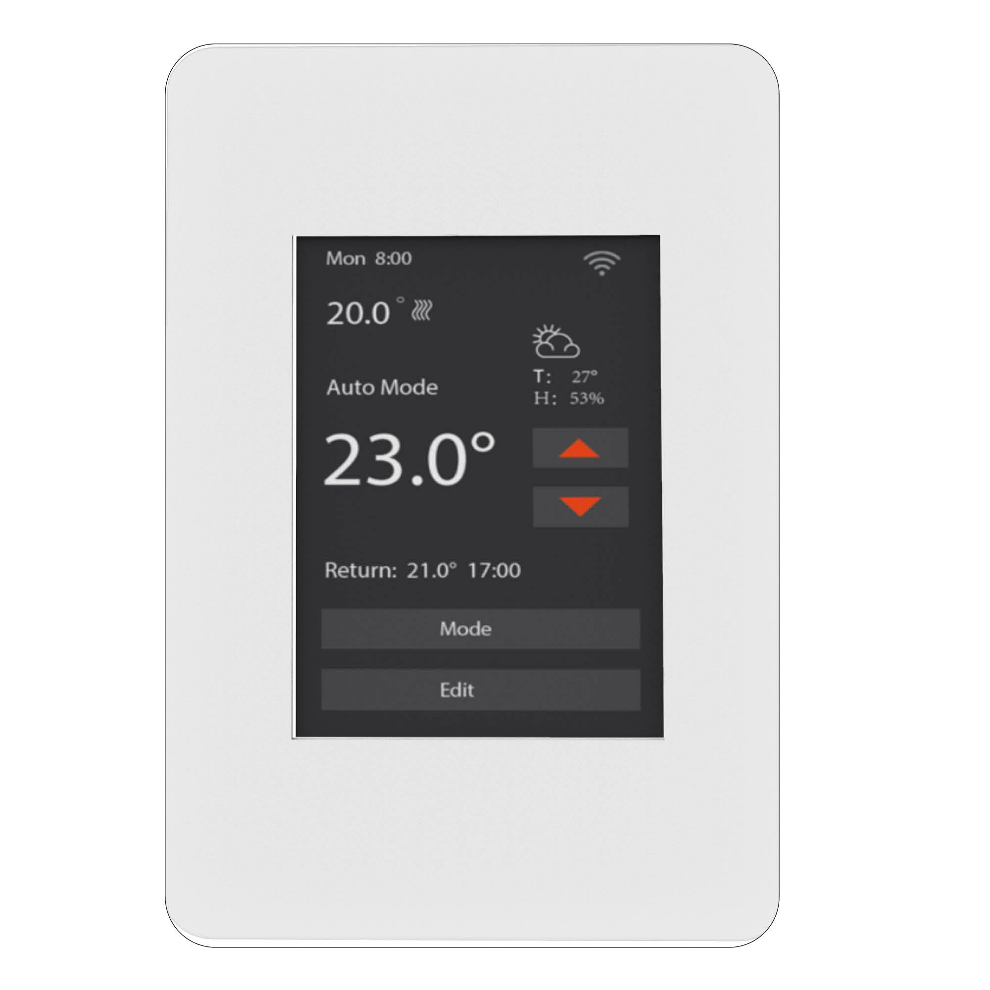 Drexma-WISTAT smart thermostat, programmable and touchscreen 2.4g