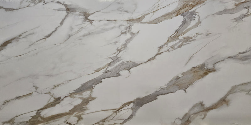 Comptoir de luxe en quartz NeoMarmo Collection 2 cm - 3 cm Lumix 63 x 126 po