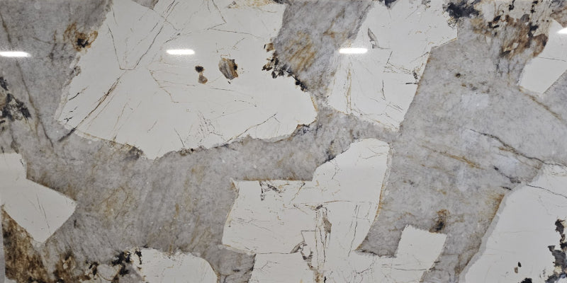 Comptoir de Luxe Quartz Tranzev Collection 2cm - 3cm Patagonia Lux 63x126 po