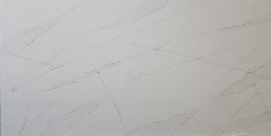 Comptoir de luxe en quartz Zenvia Collection 2 cm - 3 cm Ligne Younan 63 x 126 po