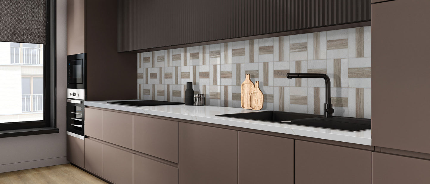 Comptoir en Quartz 2cm - 3cm Calacatta Miraggio Or MSI