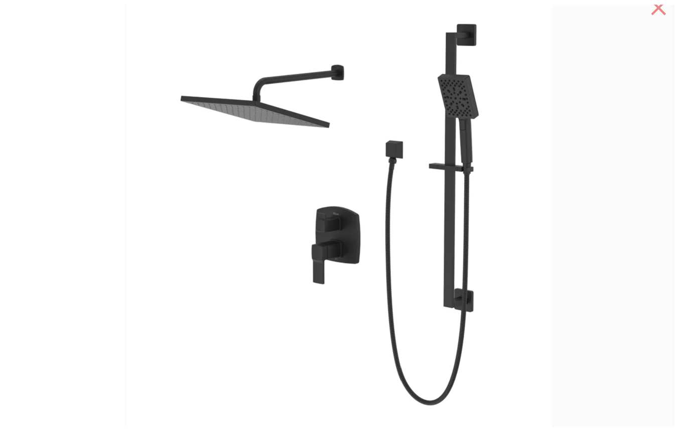 Deckard Shower Kit Square - 3 Colors