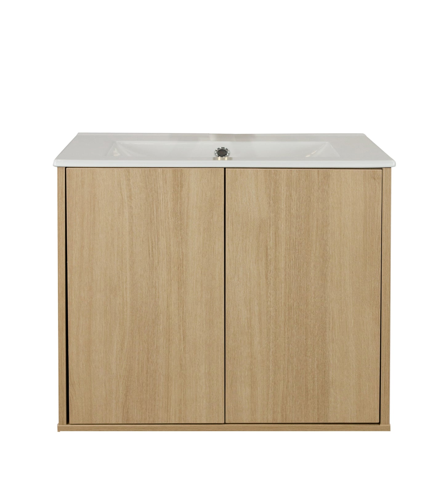 Vanité 36 Pouces Suspendu Naturelle 2 Portes sans Comptoir
