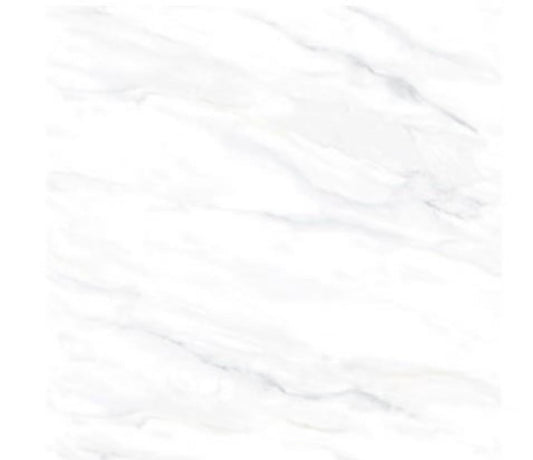 White porcelain tile, 48x48in glossy glazed