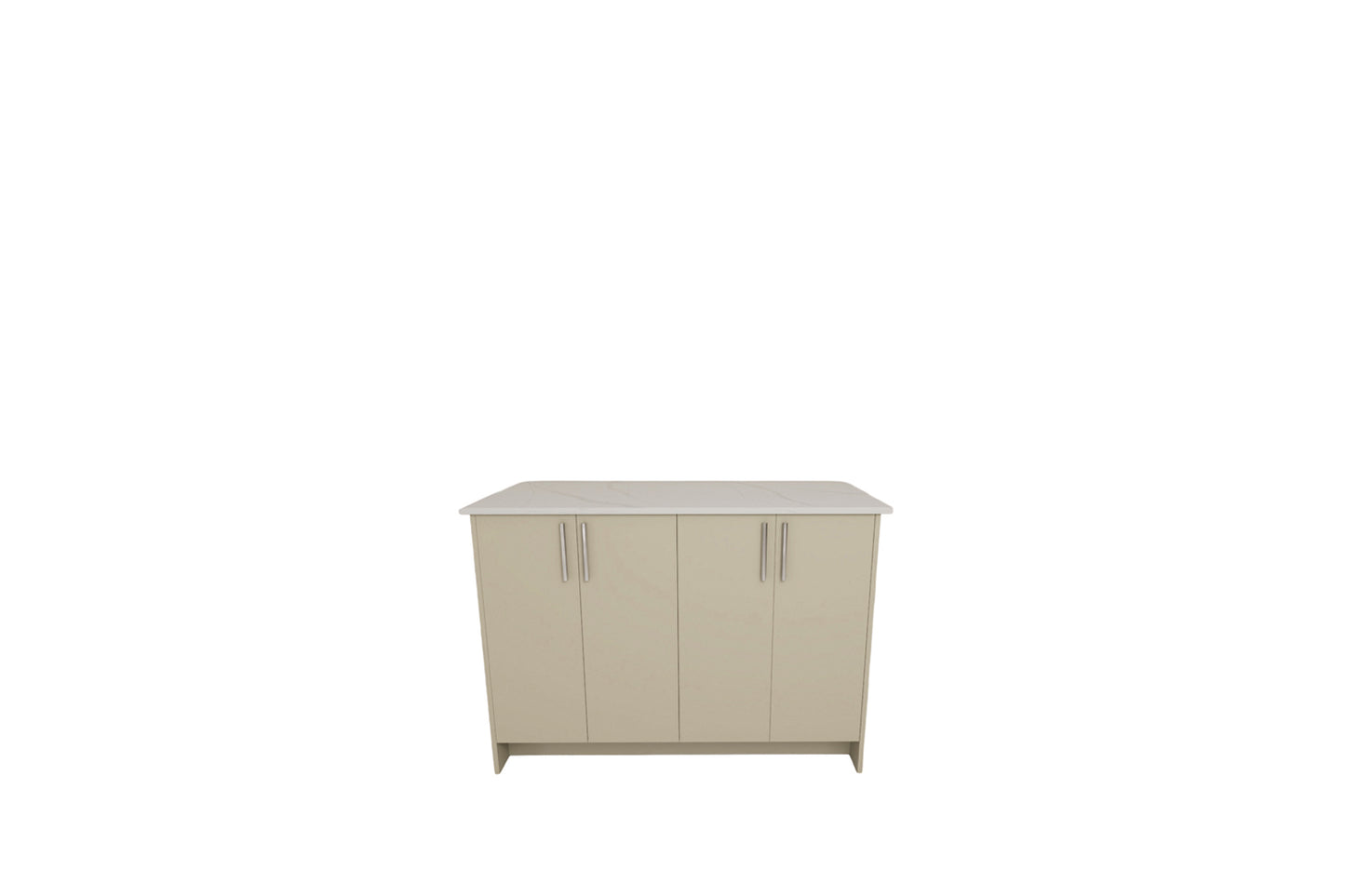 Îlot de cuisine de 4 pieds - 5 Couleurs