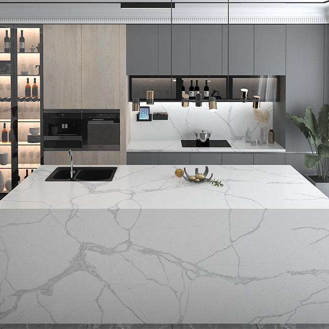 Comptoir Quartz 2cm - 3cm KASS 9921 