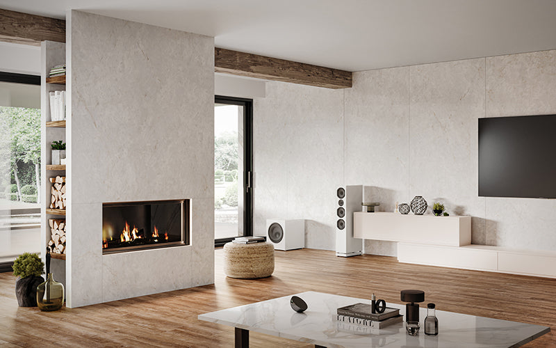 Dalle en porcelaine Teracanto - Cristallo 2cm 126x62 in