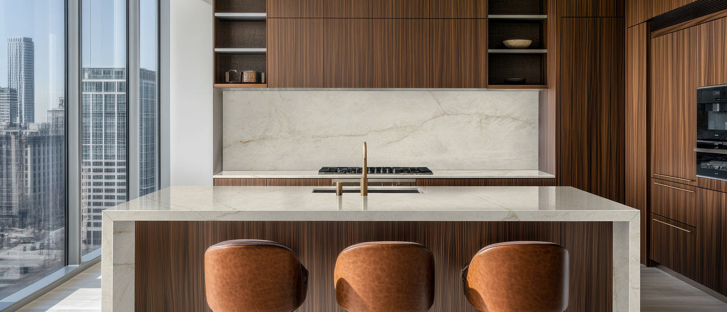 comptoir en quartz 2 cm - 3 cm SOLITAJ MSI