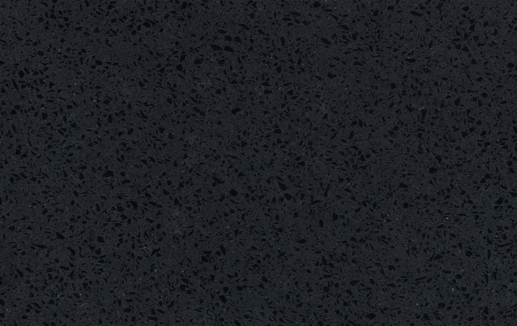 Countertop Quartz 2cm - 3cm TCE 2014 Jet Black - 63x126 in