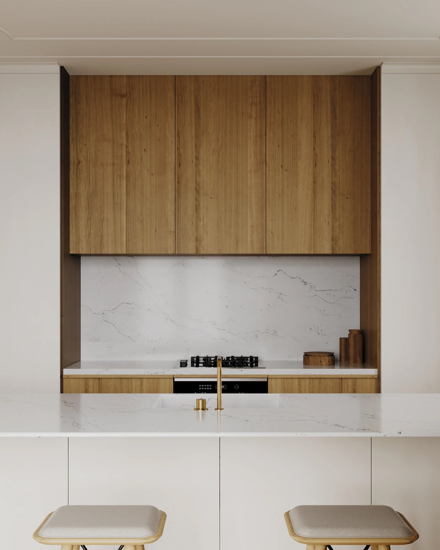 Countertop Quartz 2cm - 3cm TCE 4034 Origin - 63x126 in
