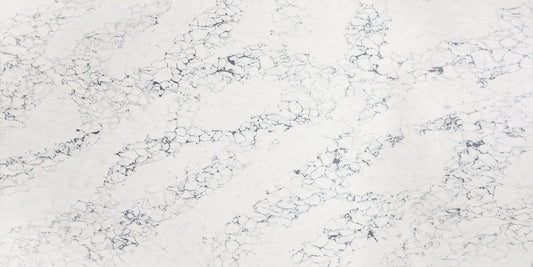 Comptoir en quartz 2 cm - 3cm TCE 4038 Charcoal Arabescato 63 x 126 po