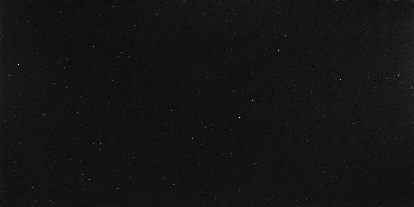 Countertop Quartz 2cm - 3cm TCE 2017 Crystal Black 63x126 in