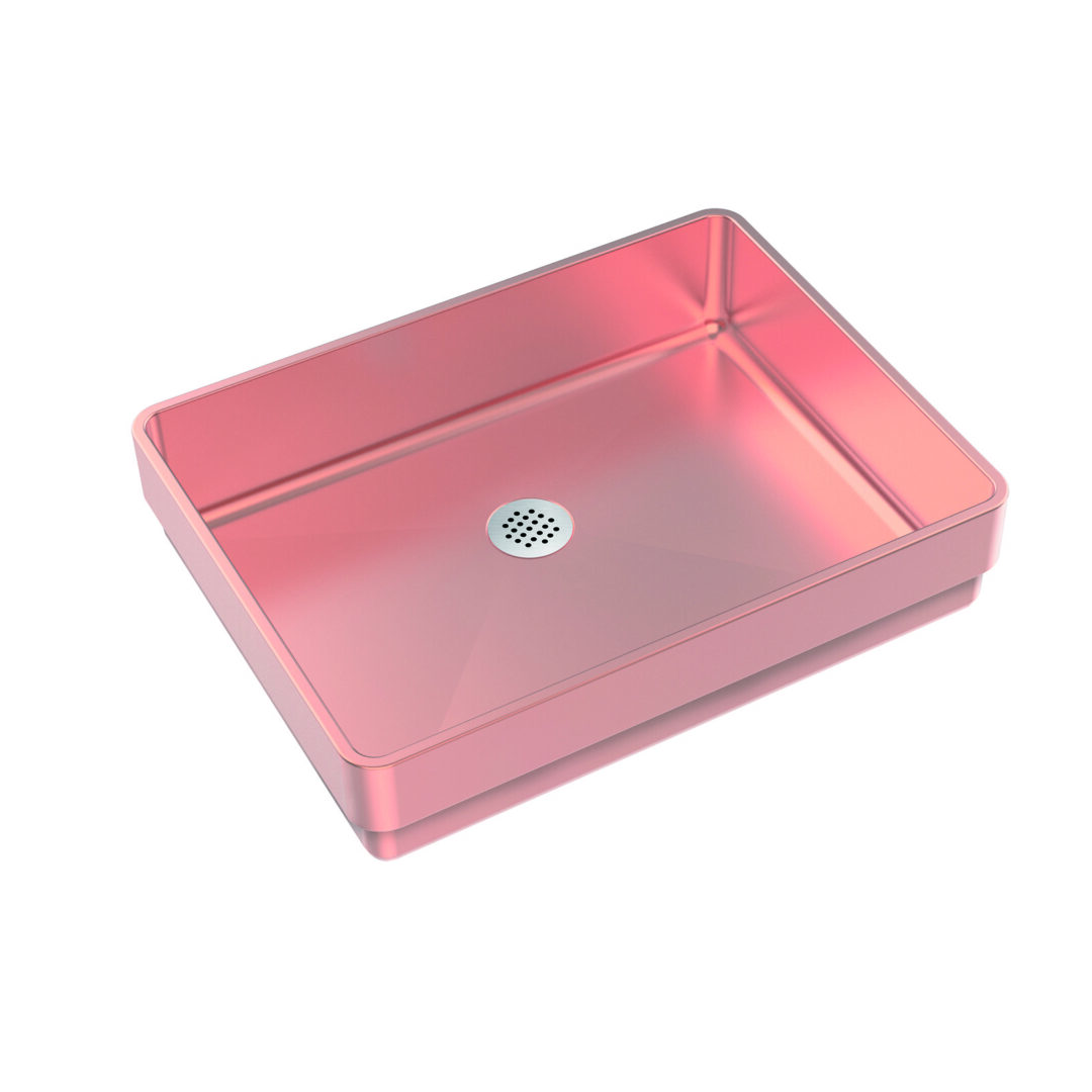 Nortrends Stainless Steel Handmade Half Undermont Sink Size: 480×370 mm – Rose Gold RR4837-YB ROSE GOLD